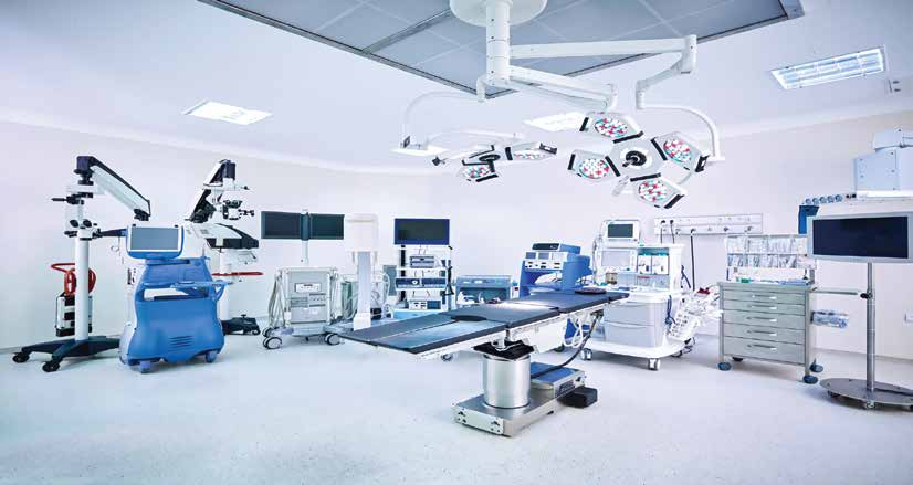 Modular OT and ICU healthcare facility